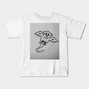 B&W Cutie Thunderbird Kids T-Shirt